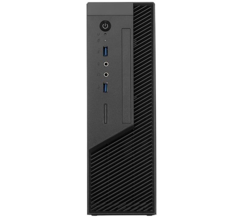 Корпус с блоком питания 250Вт./ Case Foxline mITX 250W TFX, 2xUSB3.0, Black/Black Trim, powercord