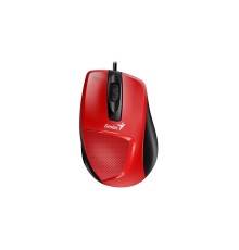 Мышь DX-150X, USB, G5, красная/чёрная (red, optical 1000dpi, подходит под правую руку) (Мятая упаковка)