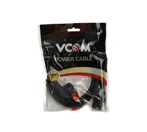 Кабель/ Кабель компьютер --> розетка 220V ( угловая Евровилка) <VDE> 3G*1.5mm2 VCOM <CE021-CU1.5-1.8> , 1,8м Кабель/ Кабель компьютер --> розетка 220V ( угловая Евровилка) <VDE> 3G*1.5mm2 VCOM <CE021-CU1.5-1.8> , 1,8м