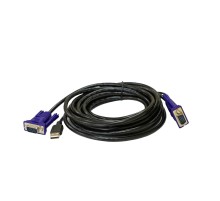 Кабель/ Кабель KVM с разъемами VGA и USB, 5 м