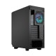 Корпус ПК без блока питания/ Case Fractal Design Meshify 2 Compact Lite RGB TG Light Tint, Midi-Tower, 4x120mm RGB, 2xUSB-A 3.2 ATX, mATX, mITX Black