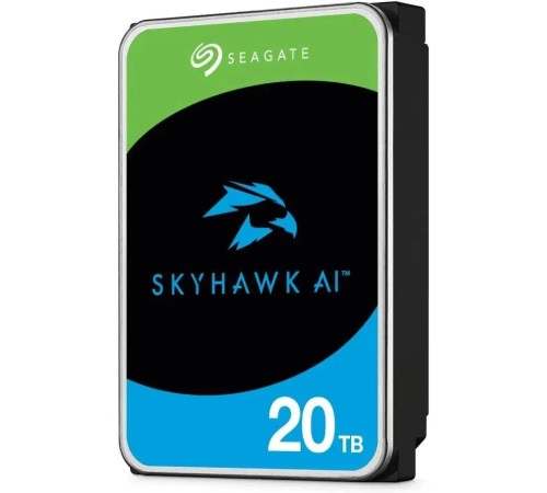 Жесткий диск/ RECERTIFIED HDD Seagate SATA3 20Tb SkyHawk Al  7200 256Mb 1 year warranty RECERTIFIED