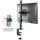 ONKRON кронштейн для монитора 13"-34" настольный, чёрный D101E