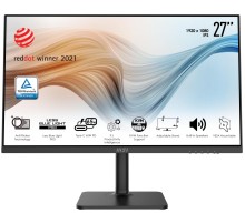 Монитор LCD 27'' [16:9] 1920х1080(FHD) IPS, nonGLARE, 75 Hz, 250 cd/m2, H178°/V178°, 1000:1, 100M:1, 16.7M, 5ms, HDMI, DP, USB-C, Height adj, Pivot, Tilt, Swivel, 1Y, Black