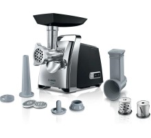 Мясорубка BOSCH/ Мясорубка 700Вт, 3.5 кг/мин, реверс, насадки: шинковка, кеббе, колбас