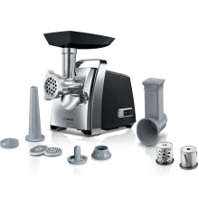 Мясорубка BOSCH/ Мясорубка 700Вт, 3.5 кг/мин, реверс, насадки: шинковка, кеббе, колбас