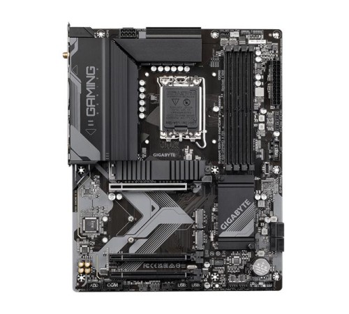 Материнская плата GIGABYTE B760 GAMING X AX, LGA1700, B760, 4*DDR5, 4*SATA, 3*M.2, 3*USB 3.2, 5*USB 2.0, 3*PCIx16, HDMI+DP, ATX