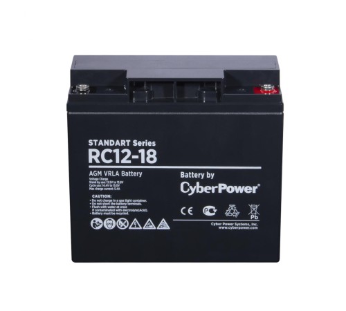 Аккумуляторная батарея SS CyberPower RC 12-18 / 12 В 18 Ач Аккумуляторная батарея SS CyberPower RC 12-18 / 12 В 18 Ач