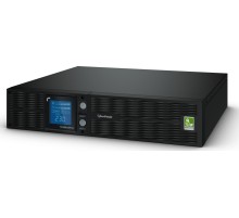 ИБП CyberPower PR1500ELCDRT2U, Rackmount, Line-Interactive, 1500VA/1350W, 8 IEC-320 С13 розеток, USB&Serial, RJ11/RJ45, SNMPslot, LCD дисплей, Black, 0.5х0.6х0.3м., 30.2кг./ UPS Line-Interactive CyberPower PR1500ELCDRT2U 1500VA/1350W USB/RS-232/Dry/EPO/SN