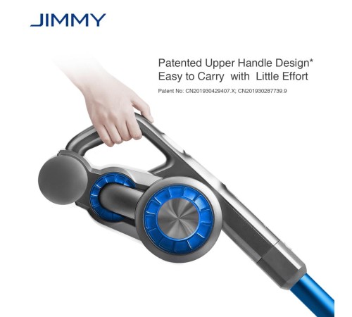 Пылесос вертикальный Jimmy Cordless Vacuum Cleaner JV85 Graphite+Blue с зарядной станцией и адаптером модели ZD24W300060U (Вскрытая упаковка) Пылесос вертикальный Jimmy Cordless Vacuum Cleaner JV85 Graphite+Blue с зарядной станцией и адаптером модели ZD24W300060U (Вскрытая упаковка)