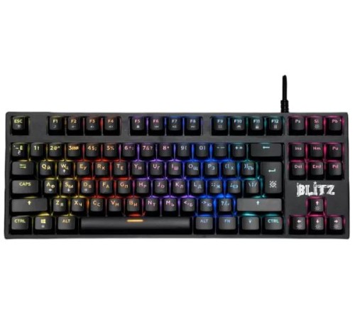Defender Механическая клавиатура Blitz GK-240L RU,Rainbow
