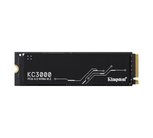 Твердотельный накопитель Kingston SSD 4TB KC3000 M.2 2280 PCIe 4.0 x4 NVMe R7000/W7000MB/s 3D TLC MTBF 2M 3,2PBW Retail 1 year Твердотельный накопитель Kingston SSD 4TB KC3000 M.2 2280 PCIe 4.0 x4 NVMe R7000/W7000MB/s 3D TLC MTBF 2M 3,2PBW Retail 1 year