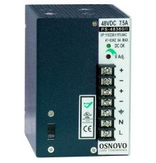 Блок питания/ OSNOVO Промышленный блок питания. DC48V, 3.2A (150W). Диапазон входных напряжений: AC195-265V