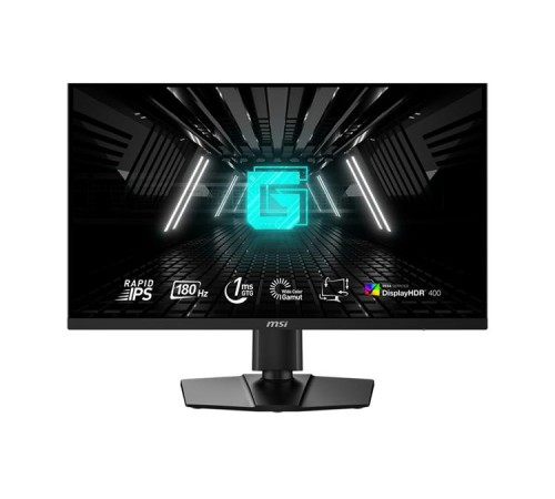 Монитор MSI G274QPF E2 27" 16:9 WQHD(2560x1440) Rapid IPS Flat, DisplayHDR 400, 1ms, 1000:1, 100M:1, 400nits, 178/178, 2xHDMI 2.0b, DP 1.4a, USB-C, Tilt,Swivel,Height,Pivot,VESA,180Hz,Black,1y w-ty