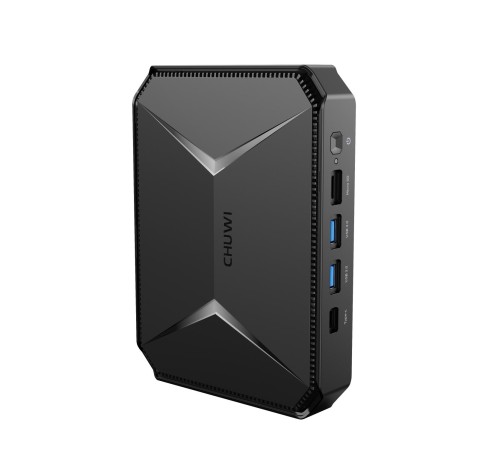 Компьютер Chuwi HeroBox  Intel N-series N100(0.8Ghz)/8192Mb/256SSDGb/Int:Intel UHD Graphics 600/BT/WiFi/war 1y/0.59kg/Black/Win11Home + USB2.0*2/USB3.0*2/Type-C*1/HDMI*1/VGA*1/RJ45*1/WIFI6,BT5.2/bracket
