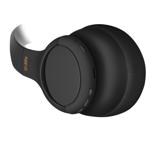 Беспроводные стереонаушники с микрофоном SVEN AP-B800MV, черный (Bluetooth, hybrid ANC, APP, 4 mics 500mAh)