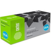 -/ Картридж лазерный Cactus CS-CE505AS CE505A черный (2300стр.) для HP LJ P2055/P2035
