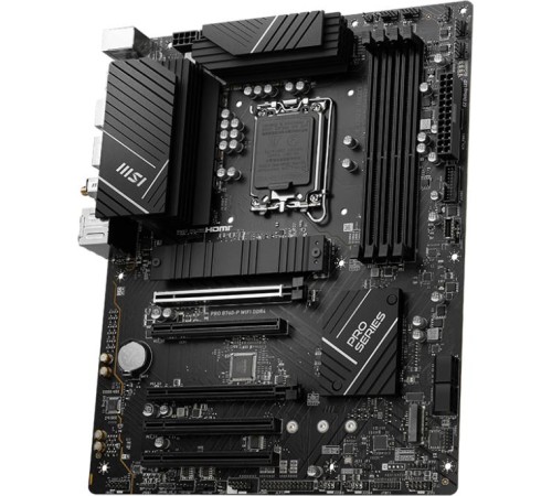 Материнская плата/ MB MSI INTEL B760 s1700, 4xDDR4(128GB), HDMI 2.1/DP, 2xPCIe 4.0x16, 3xPCIe 3.0x16, 1xLAN (2.5GbE), Wi-Fi, BT, 4xSATA 6Gb/s, 2xM.2, 1xUSB-C, 2xUSB 3.2, 4xUSB 2.0, 1xPS/2, ATX Материнская плата/ MB MSI INTEL B760 s1700, 4xDDR4(128GB), HDMI 2.1/DP, 2xPCIe 4.0x16, 3xPCIe 3.0x16, 1xLAN (2.5GbE), Wi-Fi, BT, 4xSATA 6Gb/s, 2xM.2, 1xUSB-C, 2xUSB 3.2, 4xUSB 2.0, 1xPS/2, ATX
