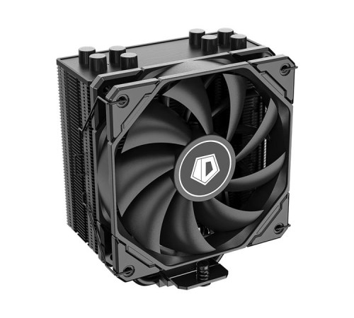Кулер для процессора ID-COOLING SE-224-XTS BLACK LGA1700/1200/115X/AM5/AM4 (10шт/кор, TDP 220W, PWM, 4 тепл.трубки прямого контакта, FAN 120mm) RET