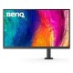 Мониторы/ Benq PD3205UA 31,5'', 3840x2160, IPS,  60Hz, 1000:1, 350cd, 5ms, HDMI, DP; 3*USB 3.2; USB C*90W, Speakers, Height adj 110, 99% sRGB, Flicker-free;Low Blue Light, Calibration Report, Table Mounting, 3Y, Grey