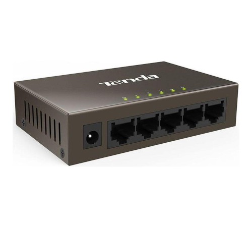 Коммутатор/ Tenda TEF1005D  Fast 10/100Mbps 5 port fast ethernet switch