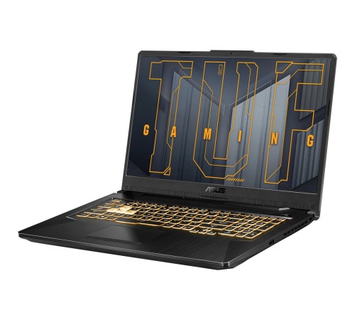 Ноутбук/ ASUS TUF A17 FA706NFR-HX007 17.3"(1920x1080 (матовый, 144Hz) IPS)/AMD Ryzen 7 7435HS(3.1Ghz)/16384Mb/512PCISSDGb/noDVD/Ext:nVidia GeForce RTX2050(4096Mb)/Cam/BT/WiFi/48WHr/war 1y/2.6kg/Graphite Black/DOS Ноутбук/ ASUS TUF A17 FA706NFR-HX007 17.3"(1920x1080 (матовый, 144Hz) IPS)/AMD Ryzen 7 7435HS(3.1Ghz)/16384Mb/512PCISSDGb/noDVD/Ext:nVidia GeForce RTX2050(4096Mb)/Cam/BT/WiFi/48WHr/war 1y/2.6kg/Graphite Black/DOS