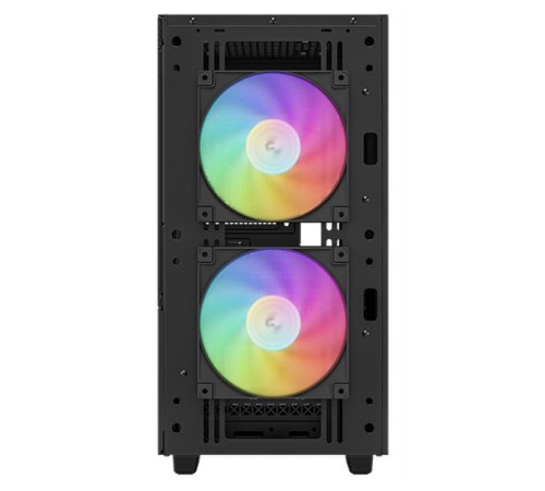 корпус Deepcool CH360 WH без БП, боковое окно (закаленное стекло), 2x140мм ARGB LED вентилятор спереди и 1x120мм ARGB LED вентилятор сзади, белый, mATX (R-CH360-WHAPE3-G-1)