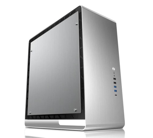 Корпус без блока питания/ Case JONSBO UMX6S-A, Midi-Tower, no fun, 2xUSB-A 3.2 + 2xUSB-A 2.0 + 1xUSB-C 3.2, E-ATX, ATX, mATX, mITX Silver