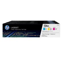 Тонер-картридж набор из 3 шт/ HP 126A CYM Tri-Pack LJ Toner Cartridge