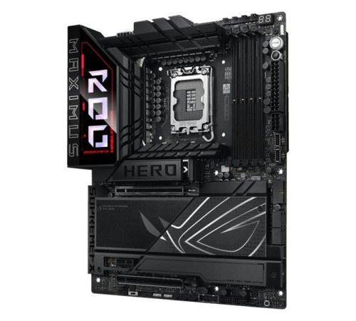 Материнская плата ASUS ROG MAXIMUS Z890 HERO, LGA1851, Z890, 4*DDR5, 4*SATA, 6*M.2, 8*USB 3.2, Type-C, 2*PCIx16, 1*PCIx1,  2*Thunderbolt™ 4, HDM, ATX; 90MB1ID0-M0EAY0