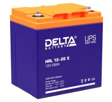 Аккумуляторная батарея Delta Аккумуляторная батарея для ИБП HRL 12-26 X (12V/26Ah)
