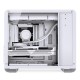 Корпус без блока питания/ Case JONSBO U4 Mini, Mini-Tower, TG, no fan, 1xUSB-A 3.0 + 1xUSB-C 3.2, mATX, mITX White