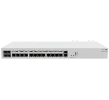 Маршрутизатор MikroTik Cloud Core Router 2116-12G-4S+ with Amazon Annapurna Labs Alpine v3 AL73400 CPU (16-cores, 2GHz per core), 16GB RAM, 4xSFP+ cage, 13xGbit LAN, 1U rackmount case, (repl.CCR1036-12G-4S)