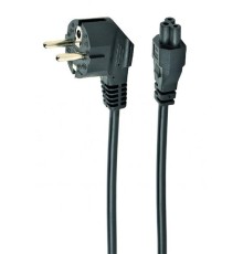 Кабель питания Cablexpert PC-186-ML12-1M, 1м, Schuko- C5, 10А, пакет