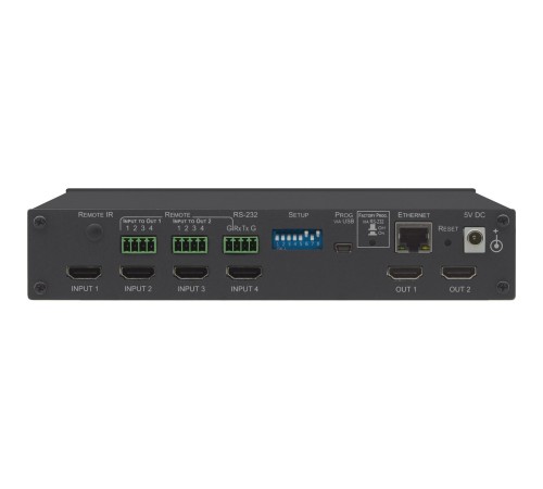 Матричный коммутатор 4х2 HDMI 4K/60 (4:4:4) с HDCP 1.4/2.2, HDR и EDID/ 4x2 4K HDR HDMI HDCP 2.2 Matrix Switcher Матричный коммутатор 4х2 HDMI 4K/60 (4:4:4) с HDCP 1.4/2.2, HDR и EDID/ 4x2 4K HDR HDMI HDCP 2.2 Matrix Switcher