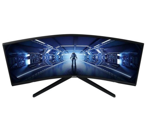 Монитор Samsung 34" Odyssey G5 C34G55TWWI VA curved 21:9 3440x1440x165Hz 1ms 2500:1 250cd 178/178 HDMI DP HDR FreeSync Premium VESA Black 2 years