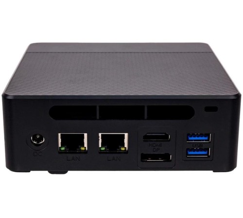 Неттоп/ HIPER FACTUM FN2  Intel Core i3 1315U(1.2Ghz)/8192Mb/256PCISSDGb/noDVD/BT/WiFi/war 1y/0.4kg/черный/Win11Pro + WiFi 6, BT 5.2,Чёрный, БП 90Вт, VESA крепление