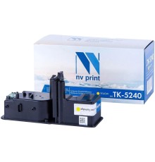 -/ Тонер-картридж NVP NV-TK-5240 Yellow для Kyocera Ecosys P5026cdn/P5026cdw/M5526cdn/M5526cdw (3000k)
