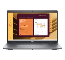 Ноутбук/ Dell Latitude 5550 15.6"(1920x1080 (матовый) IPS)/Intel Core Ultra 5 135U(1.6Ghz)/8192Mb/512SSDGb/noDVD/Int:Intel® Graphics/Cam/BT/WiFi/42WHr/war 1y/1.62kg/Silver/Ubuntu + (210-BLMP)