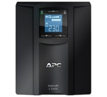 Источник бесперебойного питания APC Smart-UPS C 2000VA/1300W, 230V, Line-Interactive, LCD, Out: 6xC13 1xC19, 1 year warranty