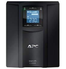 Источник бесперебойного питания APC Smart-UPS C 2000VA/1300W, 230V, Line-Interactive, LCD, Out: 6xC13 1xC19, 1 year warranty