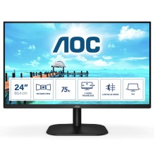 Монитор LCD 23.8'' 16:9 1920х1080(FHD) IPS, 75 Hz, 250 cd/m2, 1000:1, 20М:1, 4ms, VGA, HDMI, Tilt, Black