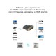 Переходник/ Переходник HDMI 19F <--> DVI-D 25M Aopen/Qust <ACA312>