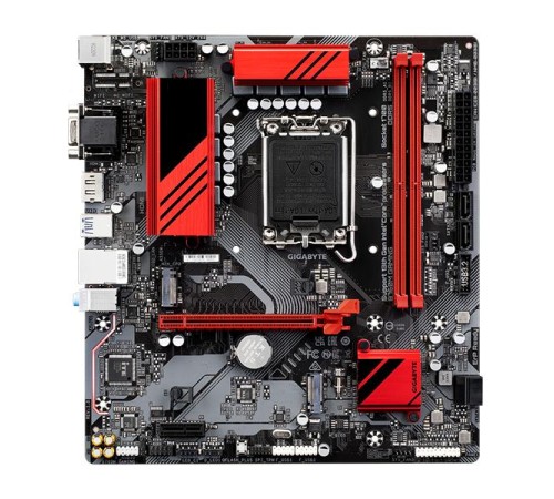 Материнская плата GIGABYTE B760M GAMING, LGA1700, B760, 2*DDR5, 4*SATA, 2*M.2, 3*USB 3.2, 2*USB 2.0, 1*PCIx16, `*PCIx1, D-Sub+HDMI+DP, mATX