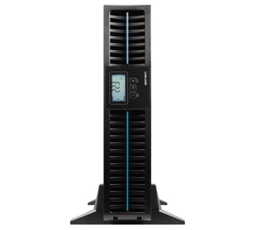 Источник бесперебойного питания SMARTWATT ИБП Онлайн, мощность 2000/1800 ВА/Вт, стоечный/напольный, LCD дисплей, управляемые розетки, Shuko CEE7/4 - 2 шт. , IEC13 - 3 шт.