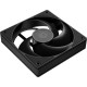 Кулер для корпуса/ Case Cooler ID-COOLING AS-120-K (120x120x25mm, 4-pin PWM, 58CFM, 27.2dBA, 2000RPM, Black)