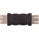 Адаптер соединитель USB 2.0 GCR GC-UAF2AF USB AF / USB AF, пакет