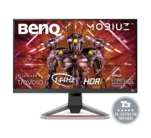 Монитор игровой 27'' 16:9 3840x2160(UHD 4K) IPS, 144 Hz, 300 cd/m2, 1000:1, 1ms, 2xHDMI, DP, Height adj, Pivot, Tilt, Swivel, Speakers, 1Y, Black (Мятая упаковка)