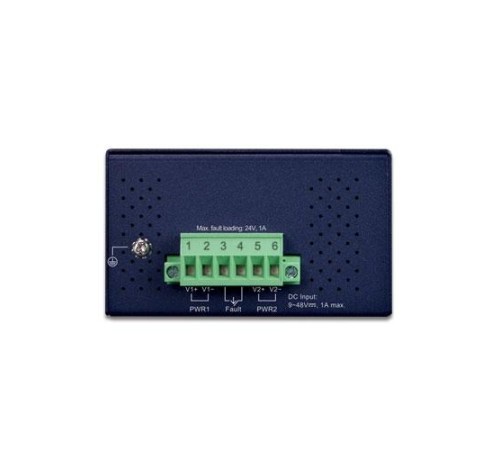 шлюз/ PLANET IVR-100 Industrial 5-Port 10/100/1000T VPN Security Gateway: Dual-WAN Failover and Load Balancing, Cyber Security, SPI Firewall, Content Filtering, DoS Attack Prevention, Port Range Forwarding, SSL VPN and robust hybrid VPN (IPSec/GRE/PPTP/L2