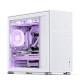 Корпус без блока питания/ Case JONSBO D41 MESH, Midi-Tower, TG, no fan, 1xUSB-A 3.2 + 1xUSB-C 3.2, ATX, mATX White